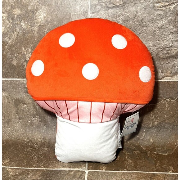 Target 2024 Bullseye Playground Mushroom Pillow 14x13 New - Picture 2 of 2